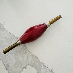 Vintage West Germany Wood Metal Clock Key Handle Tool Scribe Side B‎